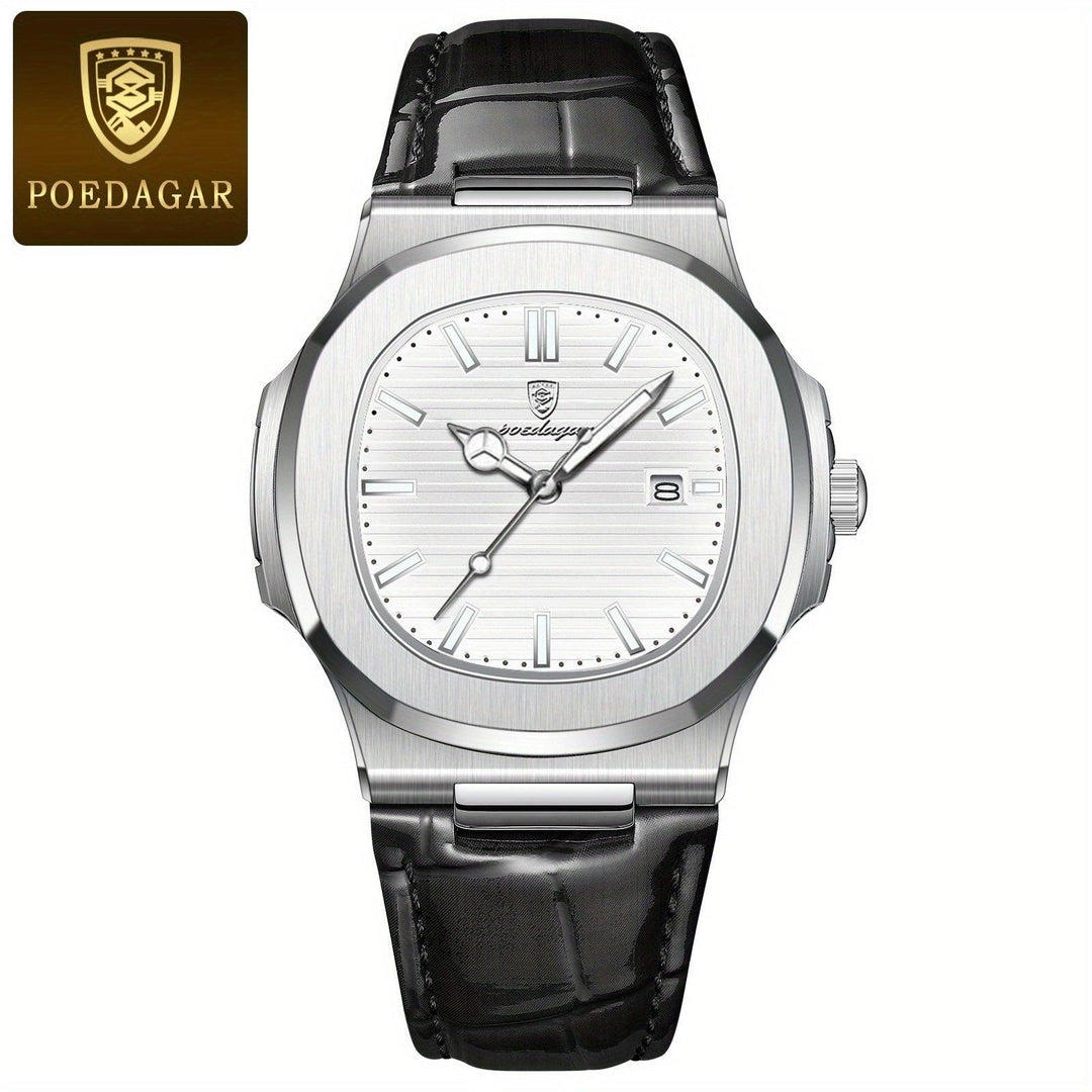 Herenhorloge als mode-accessoire, stijlvol en robuust. Met krasbestendig glas, perfect voor de moderne man.