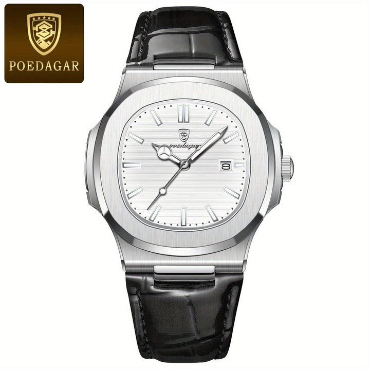 Herenhorloge als mode-accessoire, stijlvol en robuust. Met krasbestendig glas, perfect voor de moderne man.