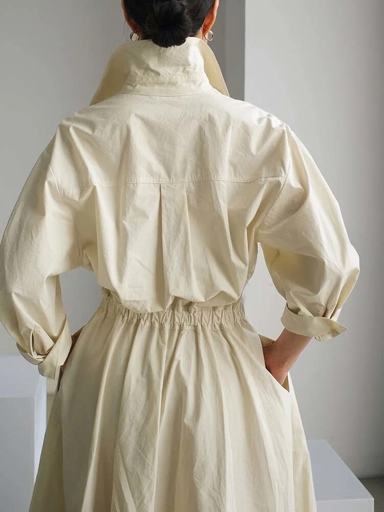 Elegante en comfortabele maxi jurk voor dames, ideaal als winter- of feestjurk.