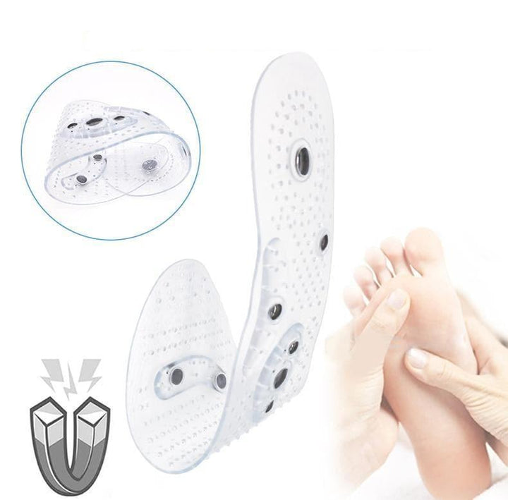 Unisex inlegzolen met magneten voor gewichtsverlies, zorgen voor comfort en een vitaliserende voetmassage.