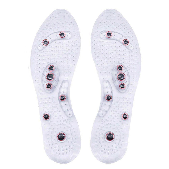 MagniStep magnetische inlegzolen voor gewichtsverlies en voetmassage, bieden comfort en ondersteuning.