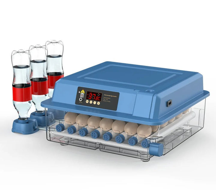 Volautomatische broedmachine HatchEase voor efficiënt uitbroeden van kippeneieren en pluimvee.