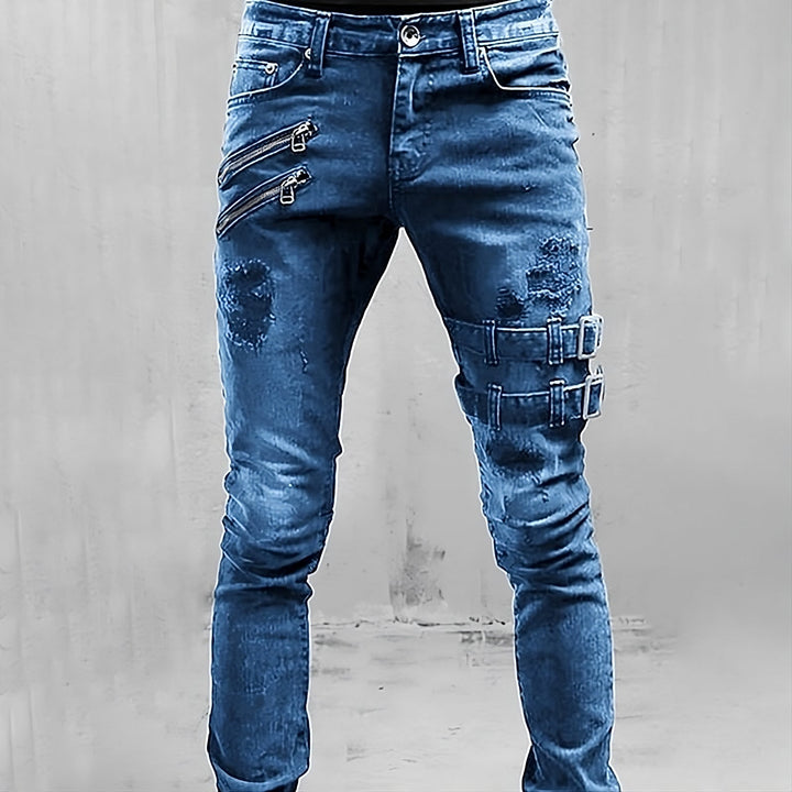 Stijlvolle heren denim jeans (PrestigeLine) voor een moderne, comfortabele look. Perfecte pasvorm.
