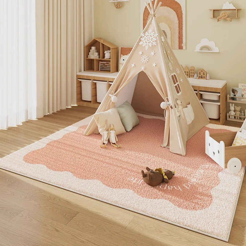 Zachte opvouwbare babyspeelmat met memory foam, waterdicht en veilig voor urenlang speelplezier in de kinderkamer.