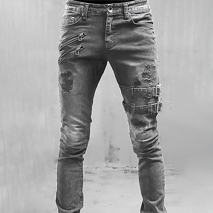 Klassieke PrestigeLine heren jeans met een moderne twist. Stijlvolle broek voor elke gelegenheid.
