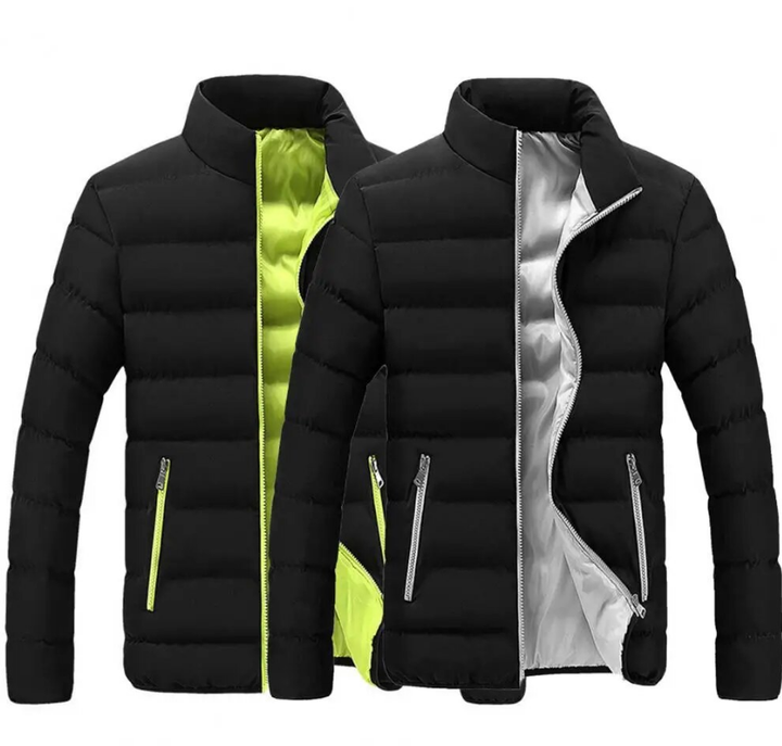 Lichtgewicht heren pufferjack, een warme en stijlvolle winterjas voor casual bovenkleding.