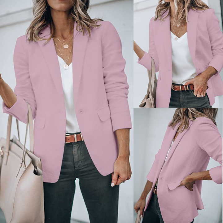 Zakelijke dames blazer Margaux, tijdloos, elegant en comfortabel, regular fit.