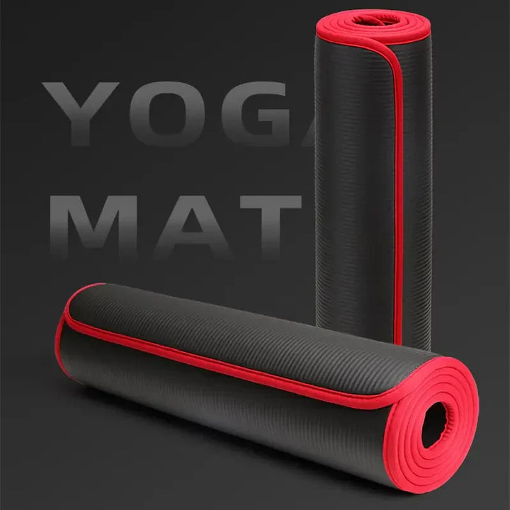Extra dikke FlexiMat yogamat, antislip en comfortabel, ideaal voor yoga, pilates en fitness training.