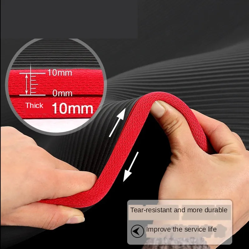 Antislip FlexiMat yogamat voor stabiliteit en veiligheid bij intensieve yoga, fitness en training.