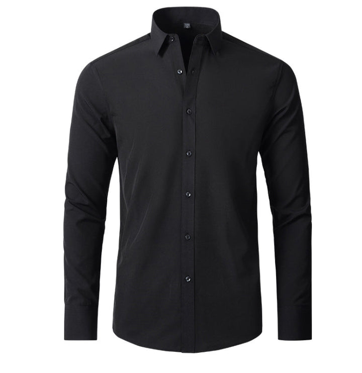 Comfortabel stretch herenoverhemd, ideaal voor lange werkdagen, met een perfecte pasvorm.