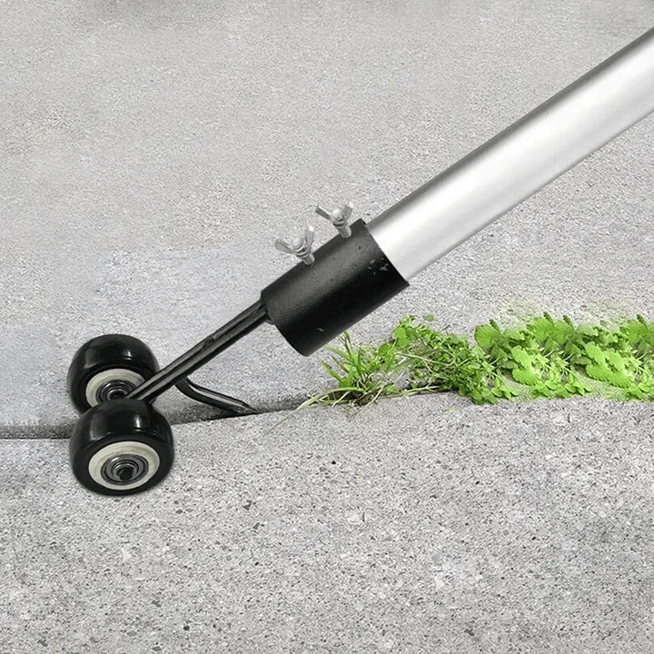 Sterke voegenkrabber voor efficiënt onkruid verwijderen tussen tegels. Robuust tuingereedschap voor tuinonderhoud.