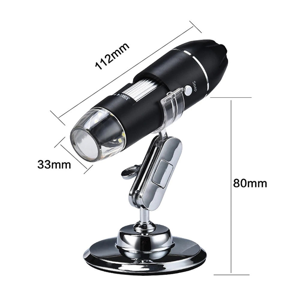 Wetenschapper gebruikt digitale microscoop camera met laptop voor gedetailleerde analyse en onderzoeksprojecten.