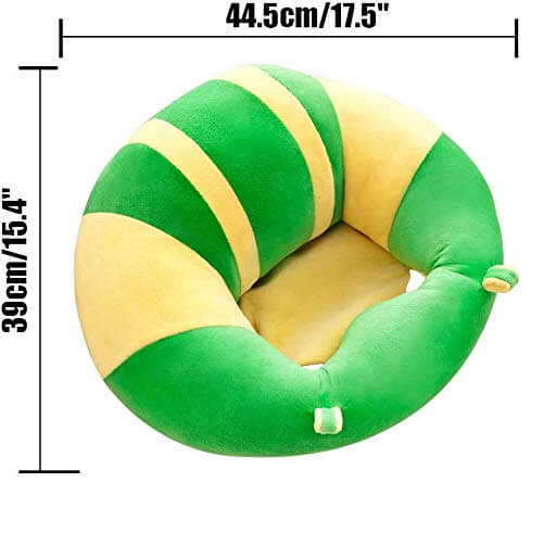 Duurzame pluche babyfauteuil, een comfortabele aanwinst voor elke kinderkamer.