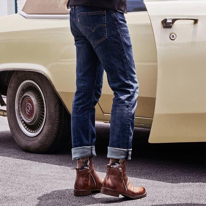 Duurzame leren heren veterschoenen, gemaakt voor langdurig comfort en mode.