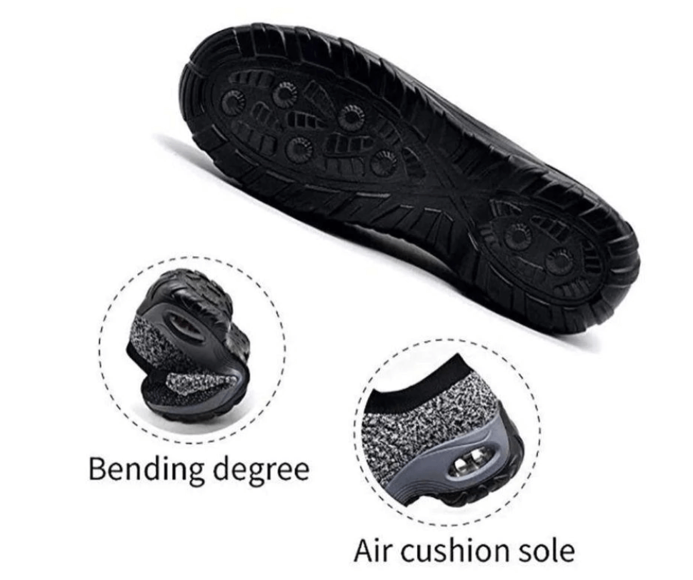 Comfortabele en ademende dames sneakers, perfect als casual wandelschoen.
