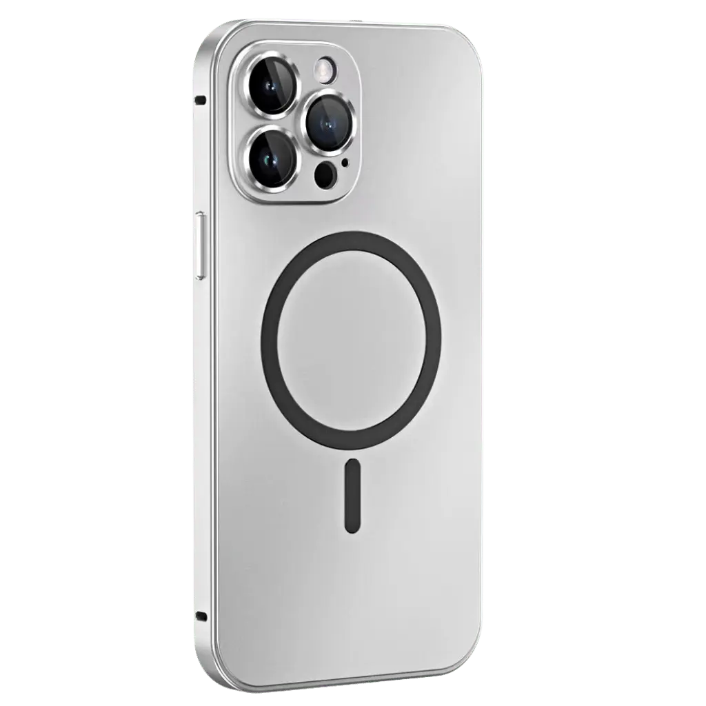Slank magnetisch iPhone hoesje met MagSafe compatibiliteit, optimale valbescherming en krasbestendigheid.