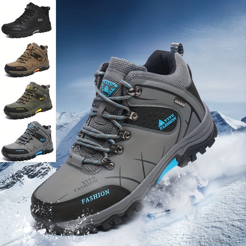 Stevige Milan heren wandelschoenen met antislipzool voor optimale grip op elk terrein en comfort.