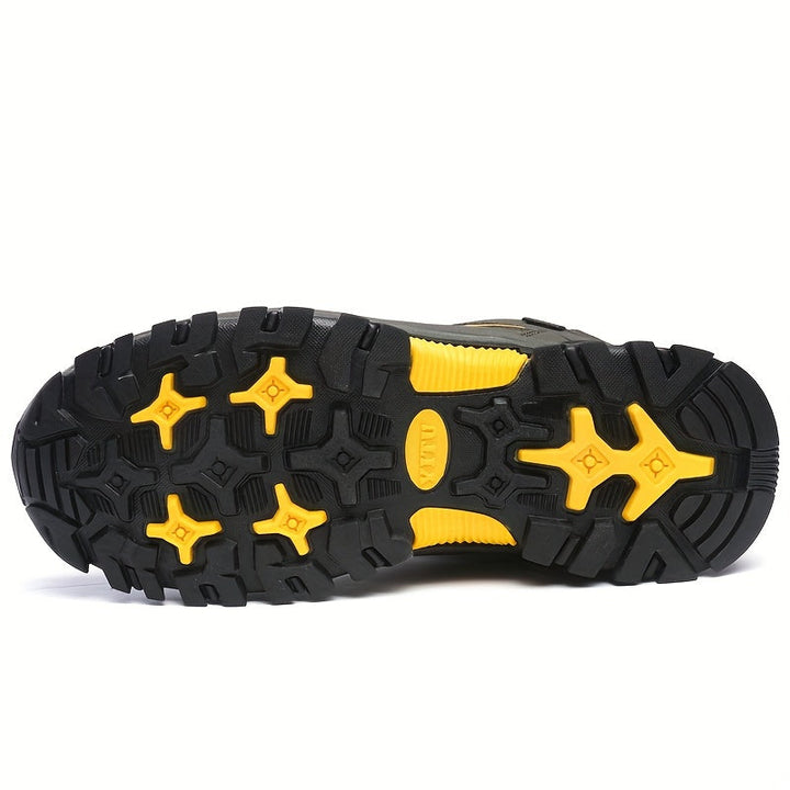 Robuuste Milan heren enkellaars, slijtvast en comfortabel voor alle terreinen. Stevige grip.