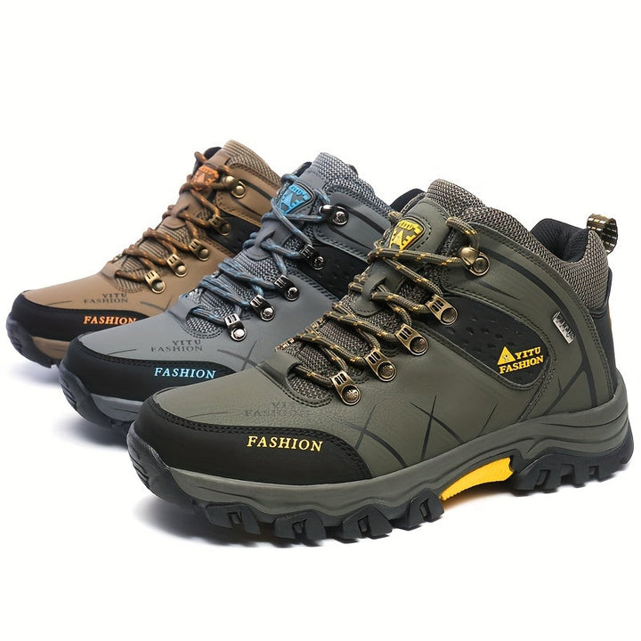 Milan heren wandelschoenen, antislip & slijtvast. Ideaal voor herfst outdoor avonturen en trekking.