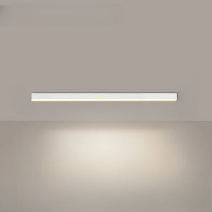 "Minimalistische LED plafondlamp met strak aluminium ontwerp, Scandinavische stijl en energiezuinige verlichting."