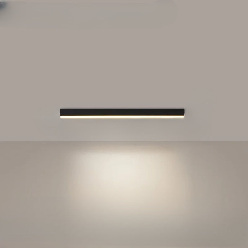 Minimalistische LED plafondlamp, perfect als kantoorlamp of voor de keuken, met modern design.