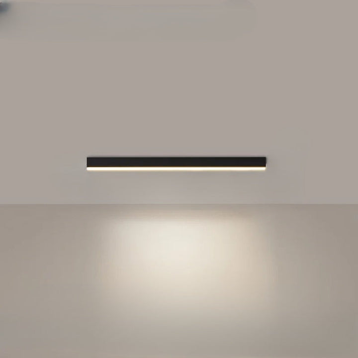 Minimalistische LED plafondlamp, perfect als kantoorlamp of voor de keuken, met modern design.
