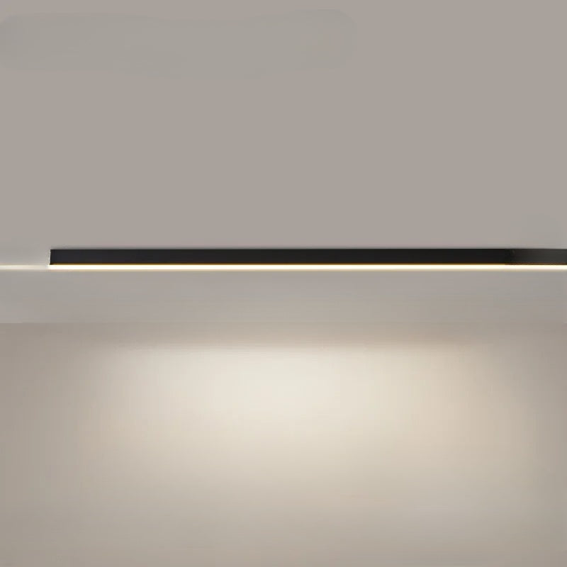 Design plafondverlichting: strakke LED lamp, dimbaar, voor flexibele lichtinstellingen in huis.