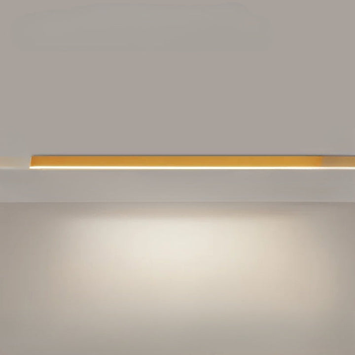 Minimalistisch design LED plafondlamp, warm wit licht, creëert gezellige sfeer in elke ruimte.