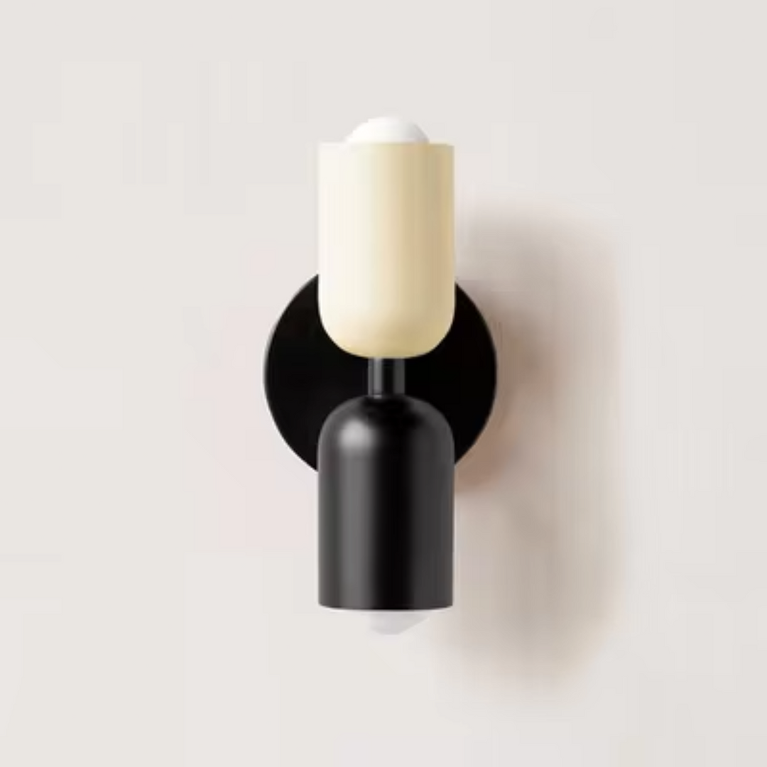 Wandlamp met Scandinavisch design, sfeerlicht voor slaapkamer of woonkamer; energiezuinig LED.