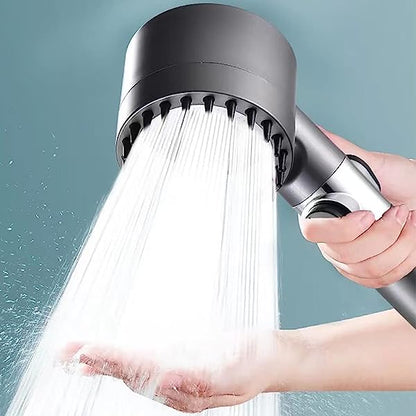 "Moderne waterbesparende douchekop met 9-filterlagen, versterkt waterdruk, elegant ontwerp voor luxe douche-ervaring."