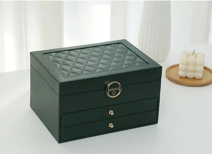 Luxe sieradenbox voor vrouwen, een must-have voor elke georganiseerde juwelencollectie.
