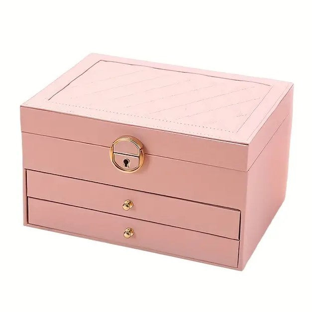 Vrouwen sieradenhouder, stijlvolle opbergdoos voor ringen, kettingen en oorbellen.