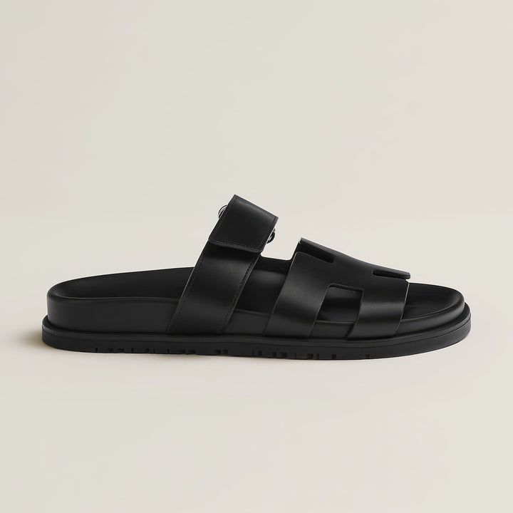 Stijlvolle heren sandalen met open teen, ideaal voor warme zomerdagen.