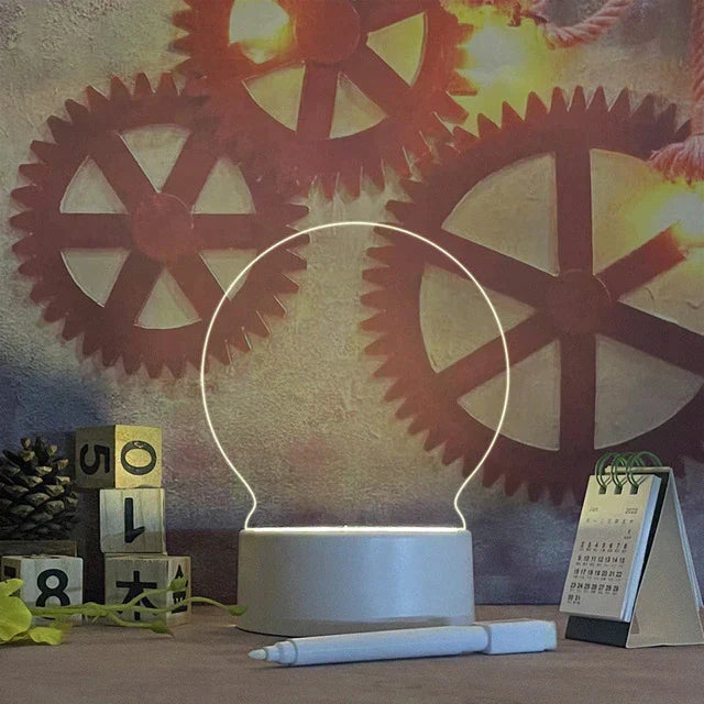 Persoonlijke LED nachtlamp, tekstbord, sfeerlamp, woondecoratie, creatief cadeau voor thuis.