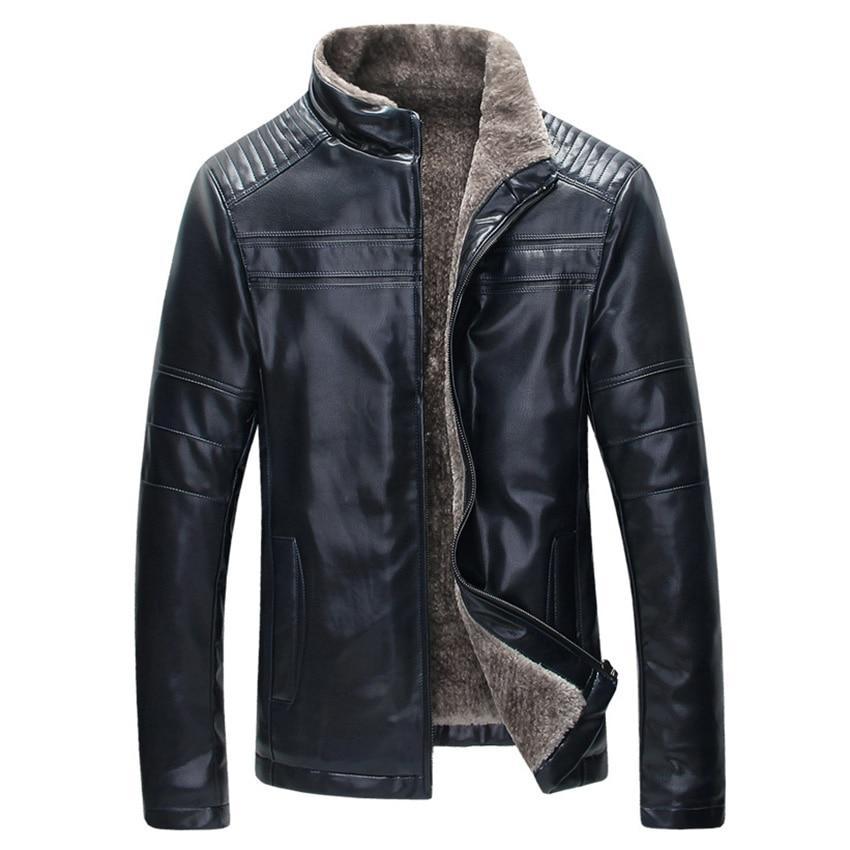 Zwarte heren jas wild west stijl, robuuste vintage motorjas, comfortabel voor alle seizoenen.