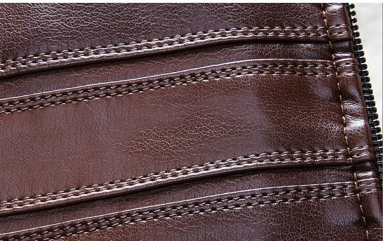 Robuuste heren jas, wild west vintage stijl, duurzame zip-front motorjas voor elk seizoen.