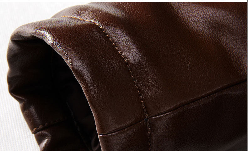 Heren motorjas wild west stijl, robuuste zip-front jas, comfortabel voor lange ritten en casual gebruik.