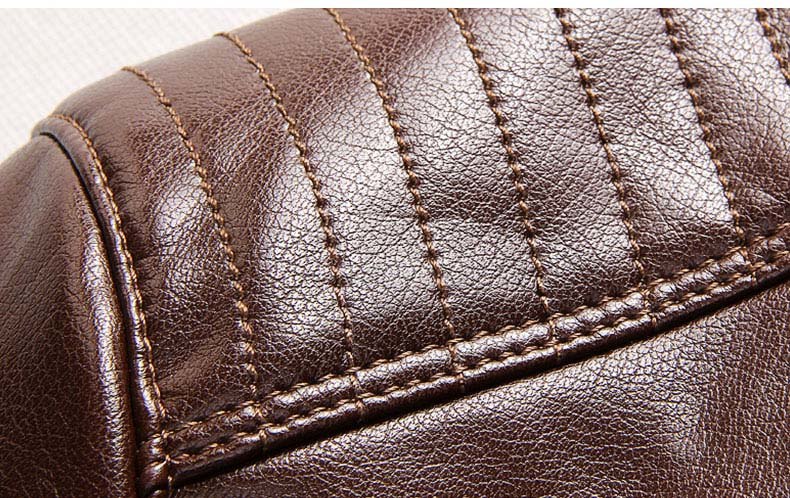 Elegante robuuste heren jas, wild west vintage design, bruine zip-front jas voor een stoere look.