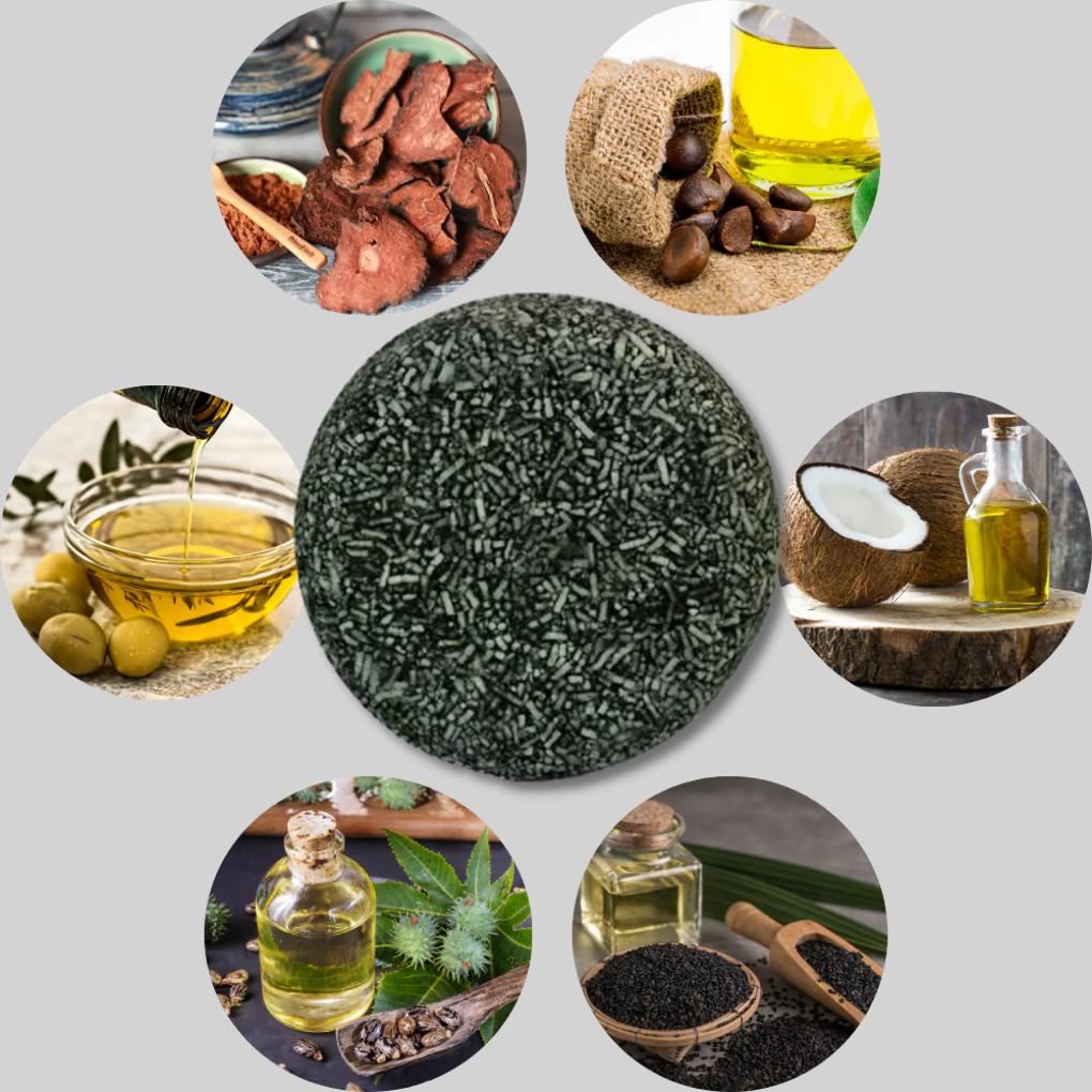 Plasticvrije shampoo bar 69g, speciaal voor wit haar. Natuurlijke verzorging die glans en helderheid geeft.