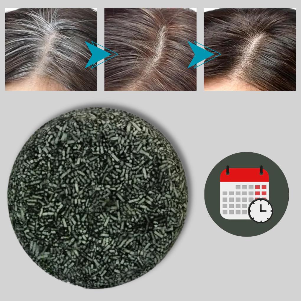 Verzorgende shampoo bar voor wit haar 69g. Natuurlijk, verhelderend en duurzaam, zonder plastic.