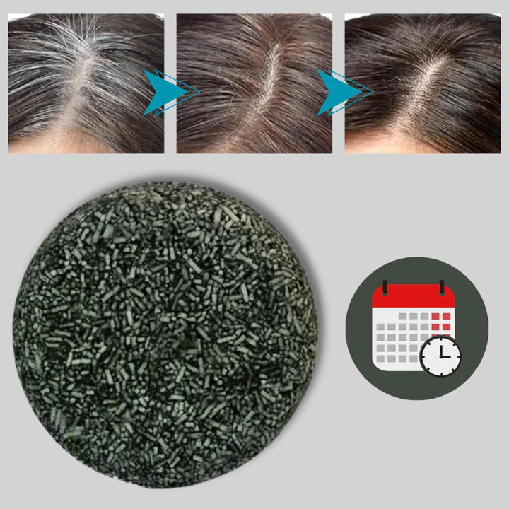 Verzorgende shampoo bar voor wit haar 69g. Natuurlijk, verhelderend en duurzaam, zonder plastic.
