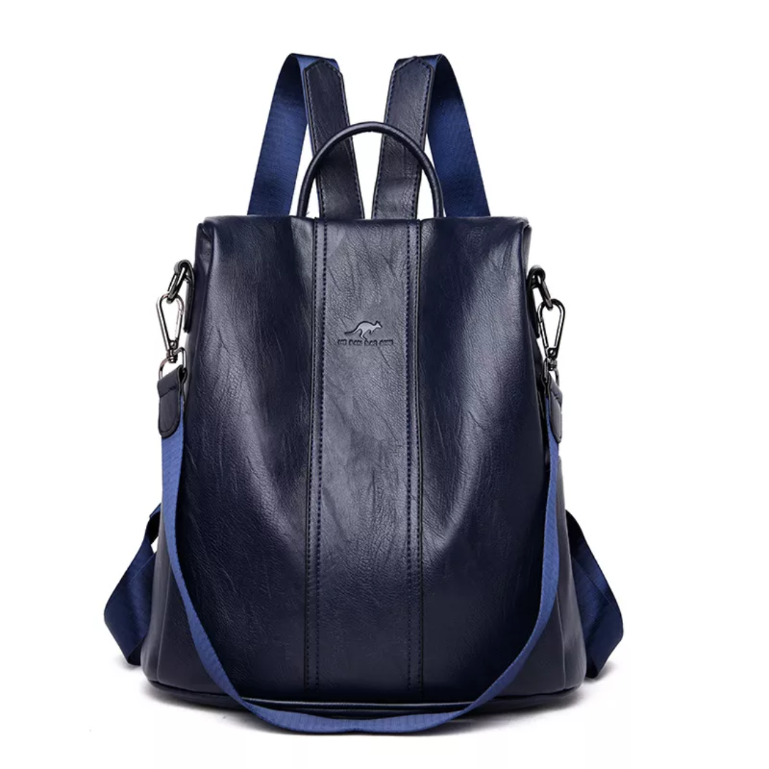 Dames antidiefstal rugzak, veilig & trendy. Perfect voor dagelijks gebruik of reizen. Stijlvolle leren dagtas.