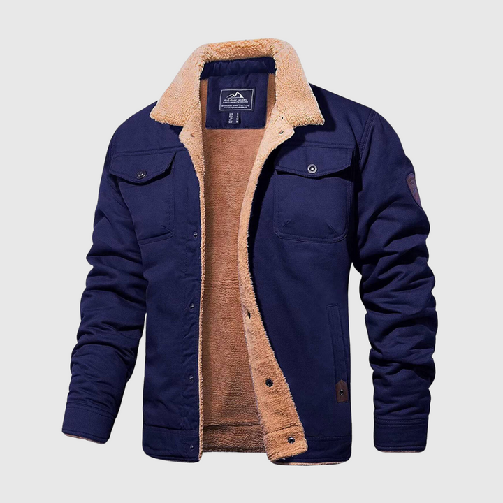 Hoogwaardig gewatteerd heren bomberjack, tijdloos en comfortabel, ideaal voor elke casual gelegenheid.