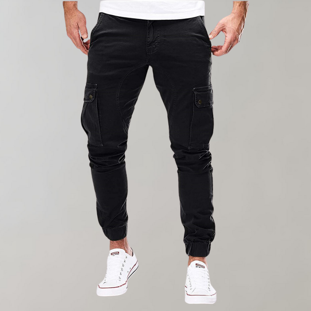 Duurzame Heren Cargo Broek Noah, combineert functionaliteit met een trendy casual uitstraling.