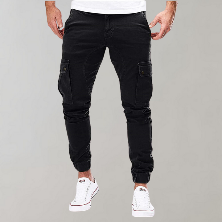 Duurzame Heren Cargo Broek Noah, combineert functionaliteit met een trendy casual uitstraling.