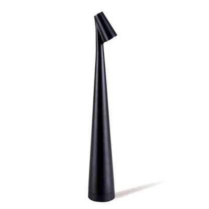 "Nordic minimalistische LED tafellamp, zwart, dimbaar, draadloos, elegant en modern ontwerp voor elke interieurstijl."