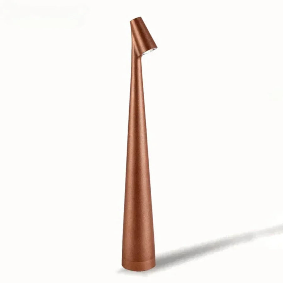 "Nordic minimalistische LED tafellamp, zwart, dimbaar, draadloos, elegant en modern ontwerp voor elke interieurstijl."