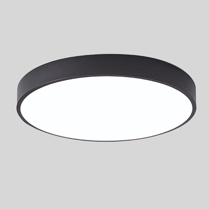 Blauwe Macaroon plafondlamp, trendy Scandinavisch design voor een frisse woonkamer.