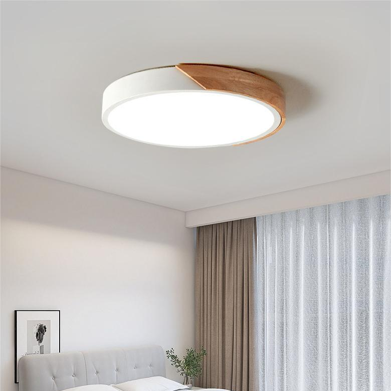 Scandinavische plafondlamp voor de woonkamer, sfeervolle Macaroon LED verlichting.