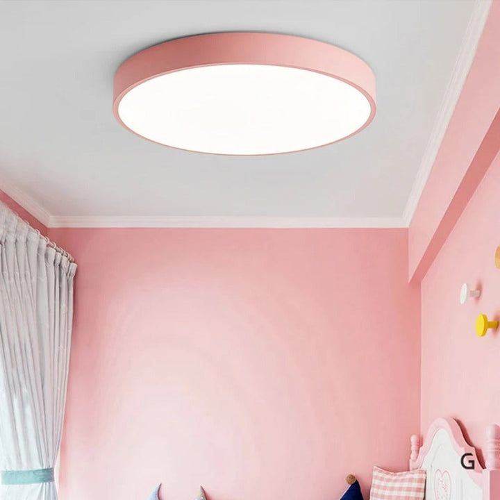 Design plafondlamp voor studeerkamer, Macaroon stijl LED binnenverlichting.